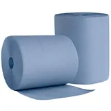 Wipex Putzpapier, Putztuchrolle 3 Lg. 38X38Cm 500 Blatt) blau