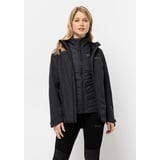 Jack Wolfskin Glaabach 3in1 Jacket Damen black S