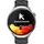 knauermann PRO 4 Rund 47 mm Aluminiumgehäuse Silber Silikonarmband Silber inkl. verschiedene Armbänder