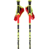 Leki WCR SL 3D Skistöcke (Größe 110CM, rot)