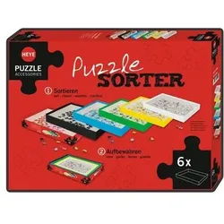 HEYE 805906 Puzzle Sorter mit 6 Sotierboxen