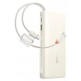 OEM Powerbank 20000mah 100w mit Display und zwei Usb-c-kabeln – Beige
