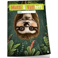 Trötsch Verlag Trötsch Oktavheft Faultier, 202361N, A6, liniert, 24 Blatt, 70 g/m2, Lineatur 51