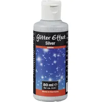 decotric Strukturpaste Glitter Effect Silber 80 ml