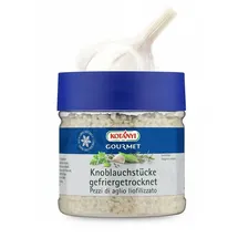 Kotanyi Gourmet Knoblauchstücke gefriergetrocknet | wie erntefrisch, würzig-intensiv, scharf, 400 ml