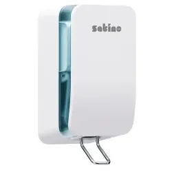 Satino Clean&Care Spender, 500 ml, SF2 kompatibel, Vielseitig einsetzbarer Spender mit HYGINITY Design, Farbe: weiß