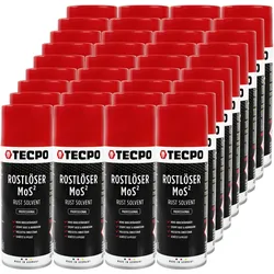 36x TECPO Rostlöser MoS2 Rostschutz Kriechöl... (5,35 € pro 1 l)