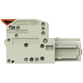 WAGO GMBH & CO. KG WAGO GmbH &amp; Co. KG 1-Leiter-Federleiste Hebel 831-1107