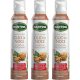 3x Fratelli Mantova Olio di Noce Spray Walnussöl,Walnussölspray,Glutenfrei 200ml