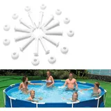 Intex Pool Rechteckig,Intex Pool Ersatzteile Frame,Gabelbolzen,Metallrahmenpool,Gelenk Pins,Joint Pins,Stift Splint Pin,Rectangular Pool,Round Pool