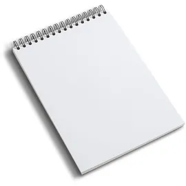 Schoellershammer Zeichenpapier A4 Spiralblock 50 Blätter 160 g/qm Matt Weiß