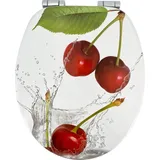 ADOB WC-Sitz Kirsche rot