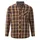 Jan Vanderstorm Langarmhemd kariert Orange 4XL