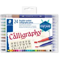 Staedtler Doppelfasermaler Kalligraphie 24 St. Mehrfarbig