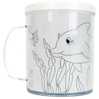 BEMIRO Becher selbst bemalen Set 2 St. bunt