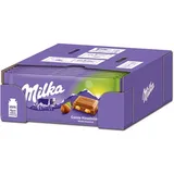 MILKA Alpenmilch Schokoladentafel 17 Packungen 95 g