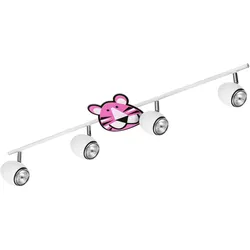 SPOT LIGHT Deckenleuchte "Lenny", pink, H: 14,50cm, Lampen, Deckenleuchte aus Metall für das Kinderzimmer, Kinderlampe