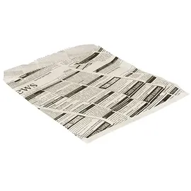 Papstar Hamburger-Tüten, Newsprint fettdicht