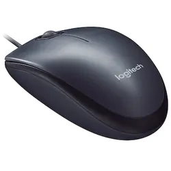 Logitech M90 Kabelgebundene Maus Schwarz