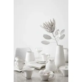 Villeroy & Boch Manufacture Collier Vasen-Set Carré 3-teilig blanc
