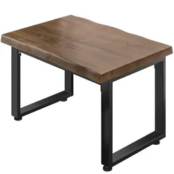 PM Bistro Tisch | 120x70xH78cm | Walnuß/ Schwarz