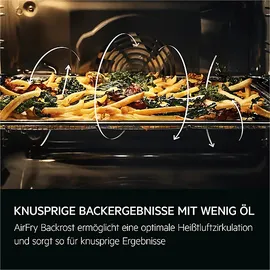 AEG TS 6 PB 51 ZAB, Einbaubackofen (Einbaugerät, 71 l, 595 mm breit), Serie 6000