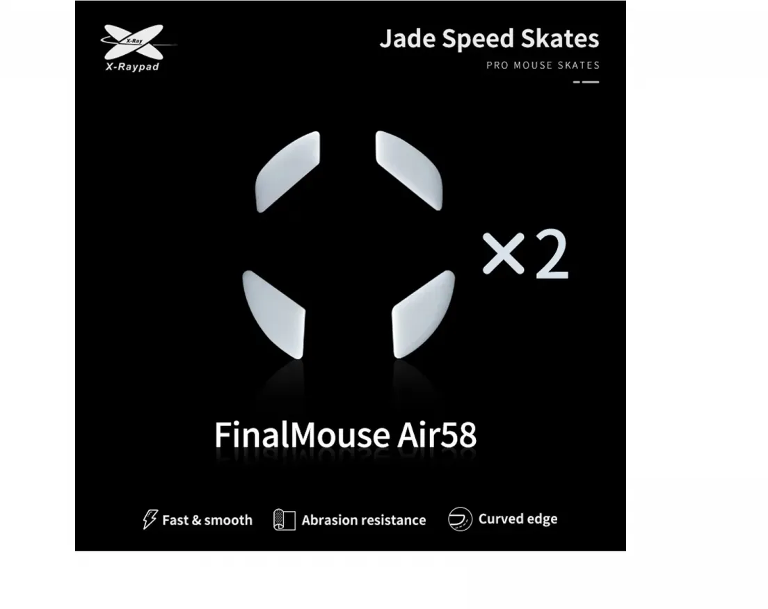 X-raypad Jade Mouse Skates für Finalmouse air58 Ninja