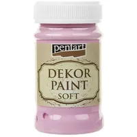 Dekor Paint Kreidefarbe hellrosa - baby pink 100ml - PENTART