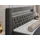 MKS Meble Boxspringbett 180x200 mit Led, Polsterbett 180x200 mit LED Kopfteil - Multipocket-Matratze H3 - Doppelbett mit Bettkasten Stauraumbett, GOLD-6 - 18... - Dunkelgrau
