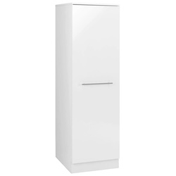 Seitenschrank WIHO KÜCHEN „Flexi2“ Schränke Gr. B/H/T: 50 cm x 165 cm x 57 cm, front: weiß glanz, korpus: Seitenschrank