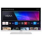 Telefunken Fernseher 32 Zoll Smart TV VIDAA XF32VP750M-W Full HD Fernseher, HDR TV mit Triple-Tuner, LED TV weiß