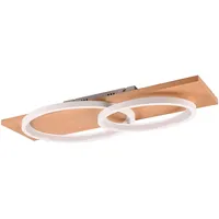Trio LED Deckenleuchte Barca Weiß matt 10 x 75