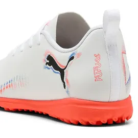 Puma Future 8 Play TT Kinder puma white/puma black/glowing red 37,5