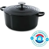 B&K BK Bourgogne Braadpan 24 cm Jet Black,