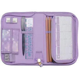 BECKMANN Federmäppchen Pencil Case Unicorn Princess Purple