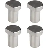 4 Stück Bankhaken 20mm Bench Dog, Aluminiumlegierung Bench Dogs Bank-Hundeklemme Bankstopps für T-Track, Werkzeug Hobelbank Holzbearbeitungstisch Werkbank Zubehör für 20 mm Hundeloch