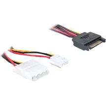 DeLock Strom Anschlusskabel 0.3m