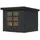 Karibu Gartenhaus Hollywood 1 x 1 m Grau