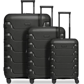 Smartbox Koffer-Set 3-tlg. schwarz