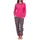 normann-wäschefabrik Frottee Pyjama Schlafanzug mit Bündchen Pink 44/46