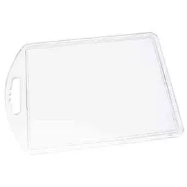 Fackelmann Tranchierbrett Kunststoff 1 35 x 25 cm Transparent