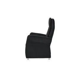 Polstermöbel Oelsa TV-Sessel Madrid Flachgewebe 80 x 110 x 0 cm Schwarz elektrisch