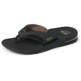 REEF Fanning Black and Tan 42