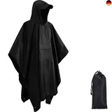 Zaleonline Wasserdichter Regenponcho 3 in 1 Mehrzweck Regenmantel Leicht