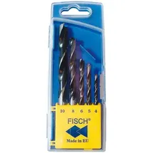 Fisch Tools Holzspiralbohrer-Satz Standard 4-10 mm 5-teilig