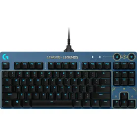 Logitech G Pro Gaming Keyboard, League of Legends Edition, TKL, GX-BROWN, USB, DE (920-010534)