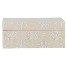 Bloomingville Cheri Box mit Deckel, Harz, Nature, L18xH7,5xW13 cm
