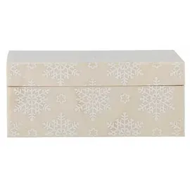 Bloomingville Cheri Box mit Deckel, Harz, Nature, L18xH7,5xW13 cm