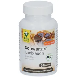 Raab BIO Schwarzer Knoblauch Kapseln 50 St