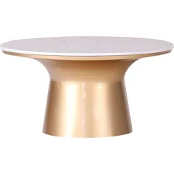 Ablagetisch LEONIQUE, gold (gold weiß), Tische